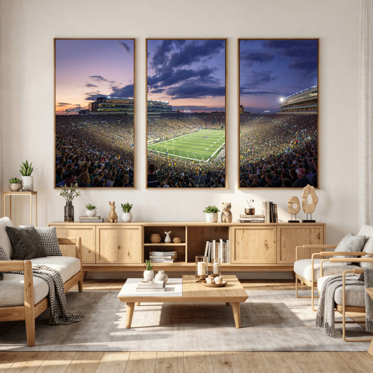Notre Dame Fighting Irish Football Team Print - Notre Dame