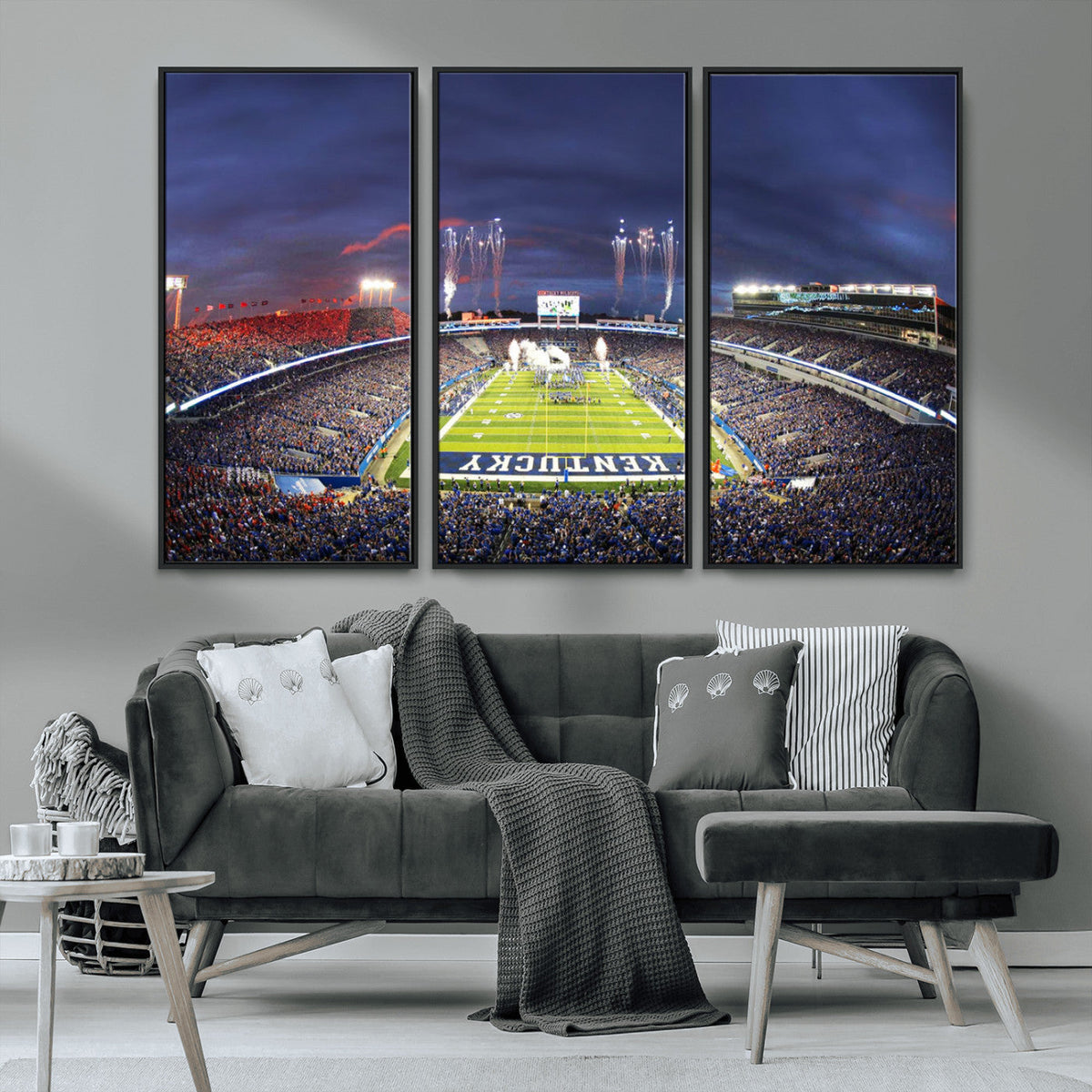 Kroger Field Canvas Wall Art - Kentucky Stadium Wall Art