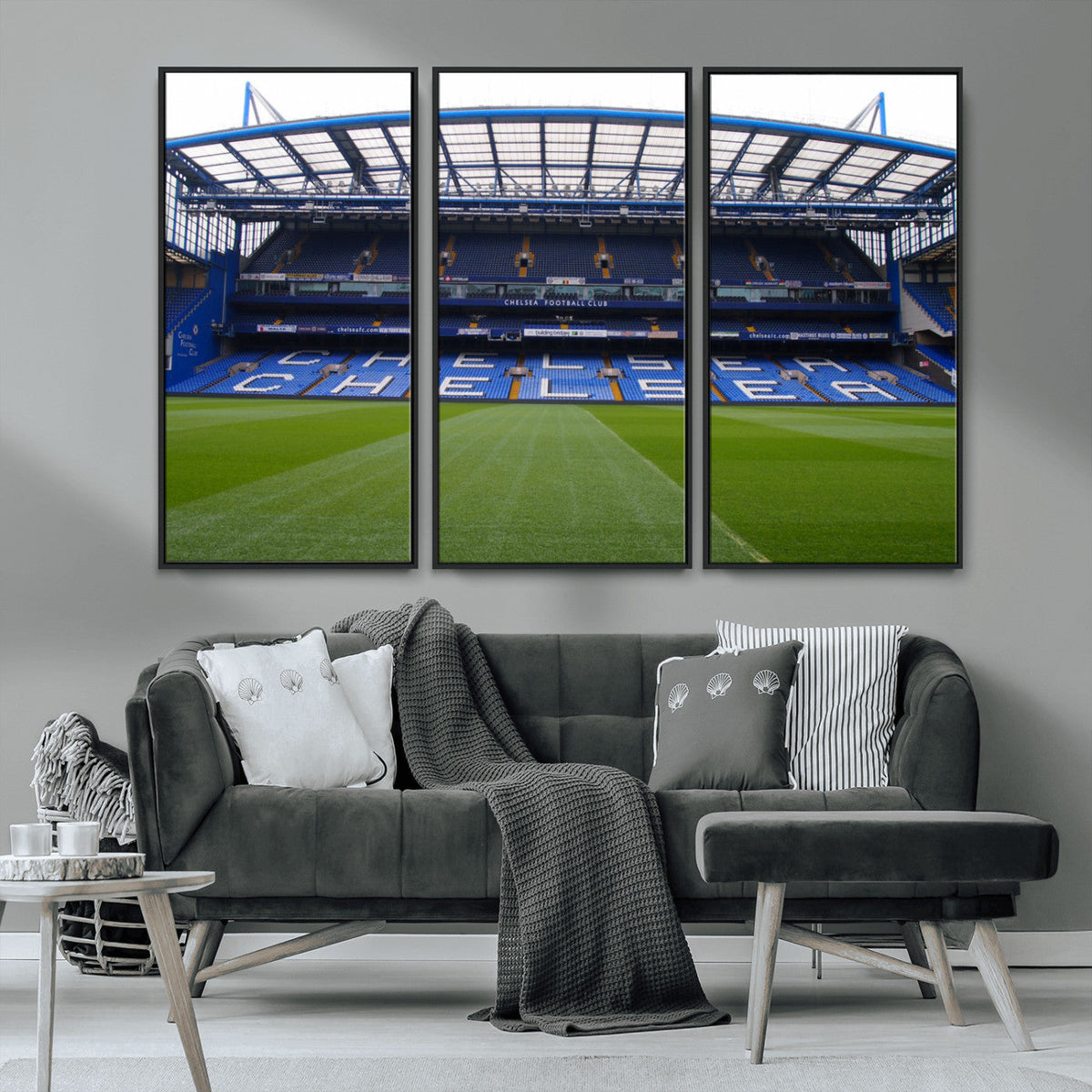 Stamford Bridge Chelsea Football Stadium Canvas Wall Art