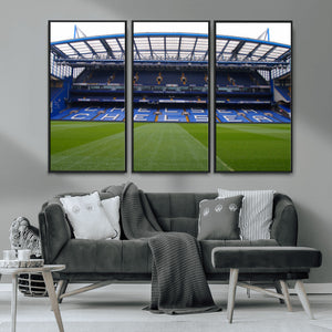 Stamford Bridge Chelsea Football Stadium Canvas Wall Art