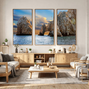 The Arch Cabo San Lucas Ocean Arch Wall Art Canvas Print,