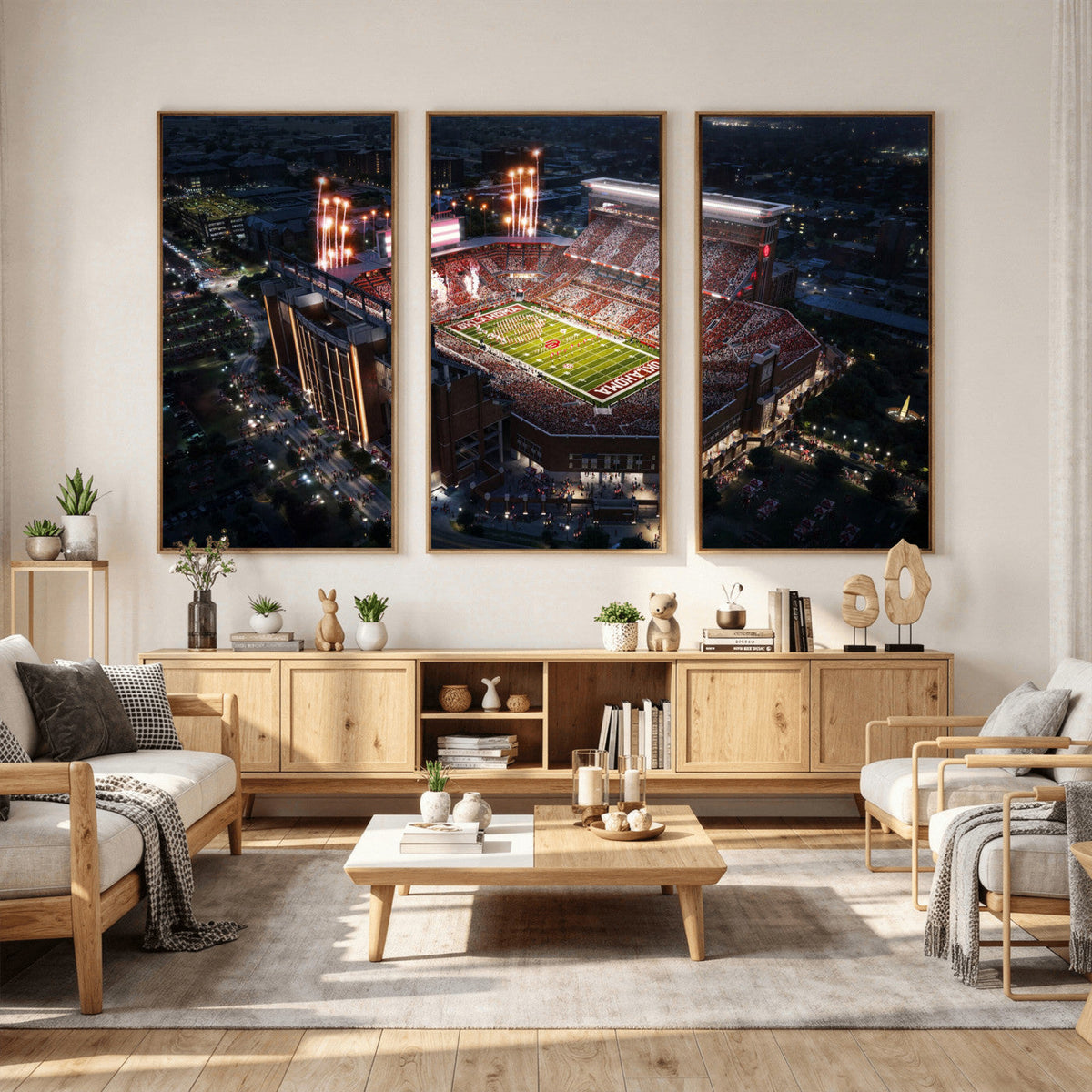 Oklahoma Memorial Stadium - Gaylord Memorial Stadium Wall