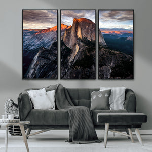 Half Dome Yosemite Wall Art – Majestic Mountain Landscape