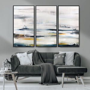 Soft Color Abstract Canvas Print