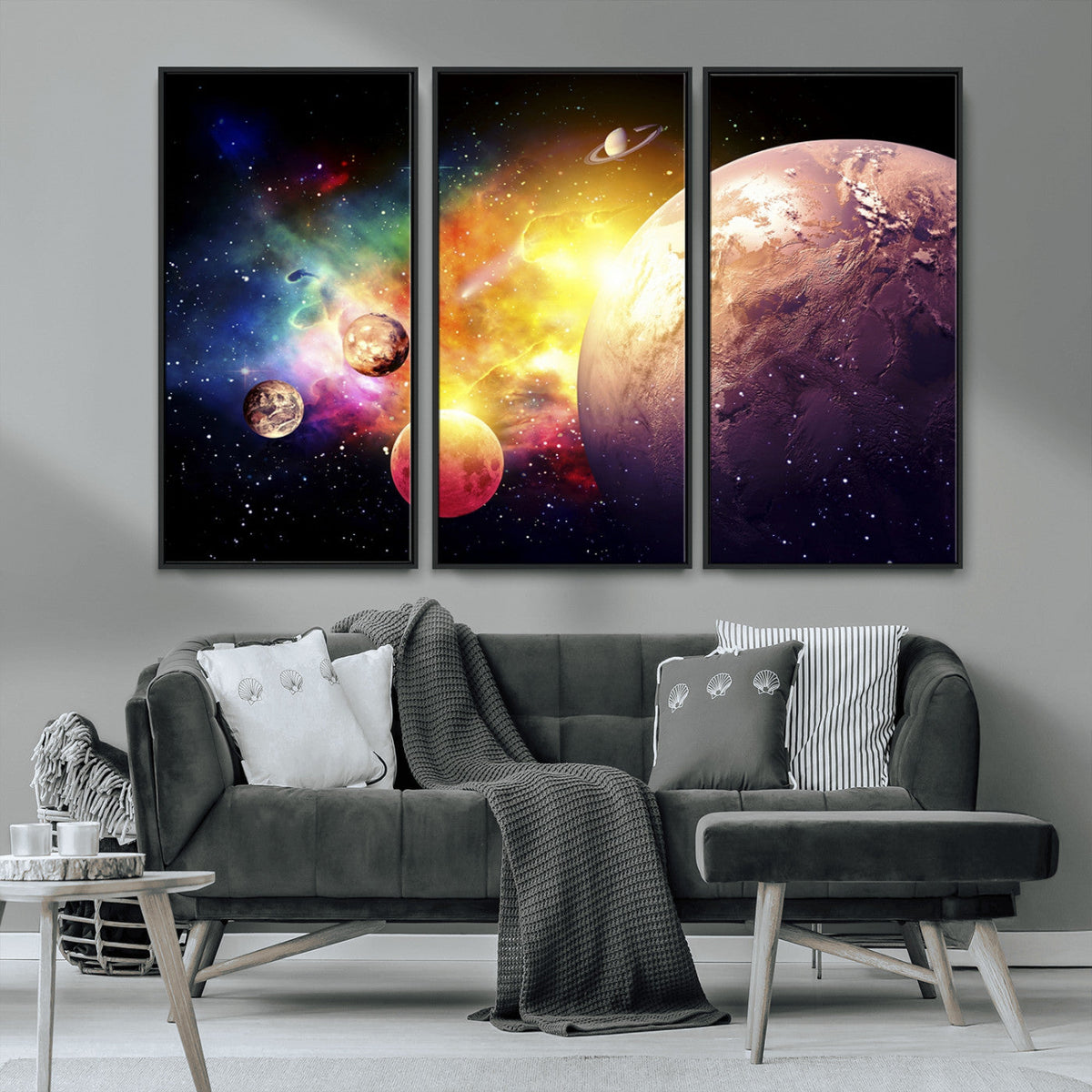 Space and Galaxy Canvas Print