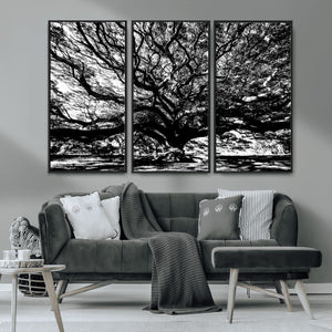 Mighty Angel Oak Wall Art | Angel Oak Tree Art Print