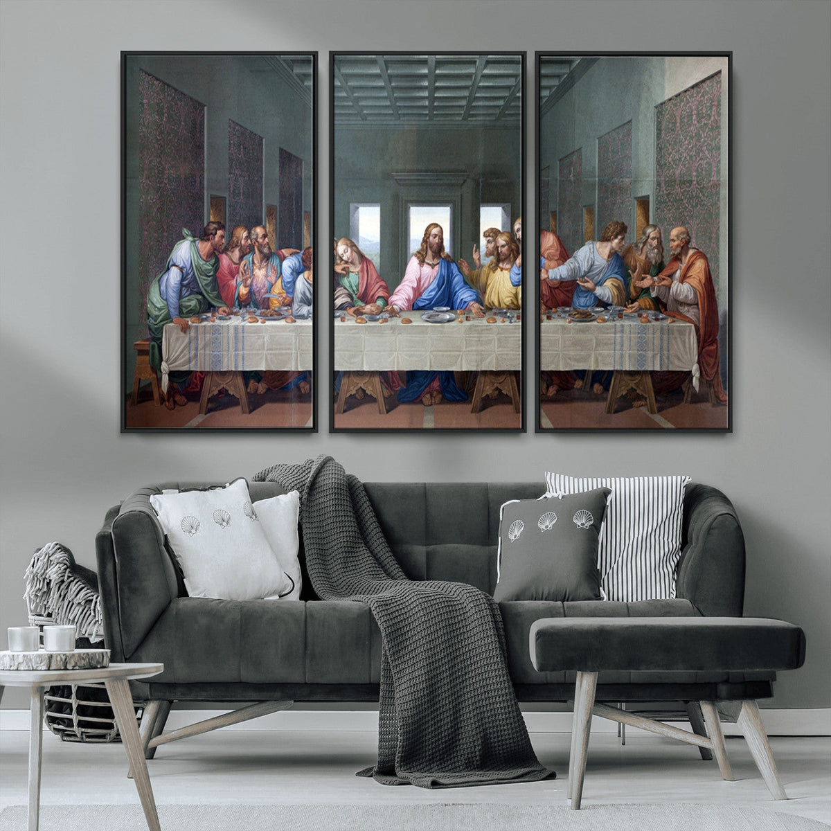 The Last Supper Multi Panel Canvas Wall Art