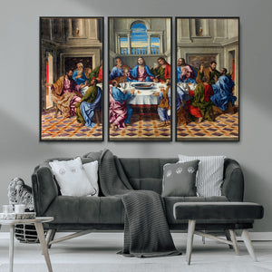 The Last Supper Multi Panel Canvas Wall Art
