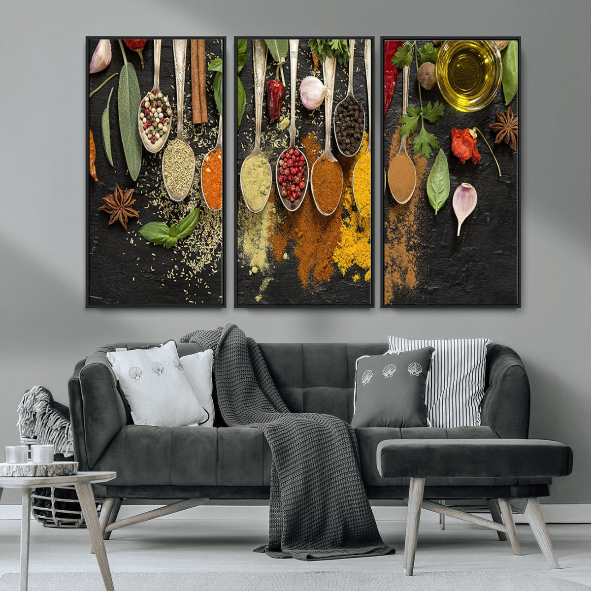 Spices Wall Art Canvas Print