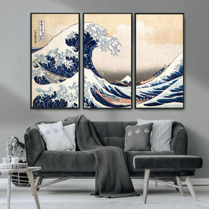 Hokusai: The Breaking Wave off Kanagawa Canvas Print