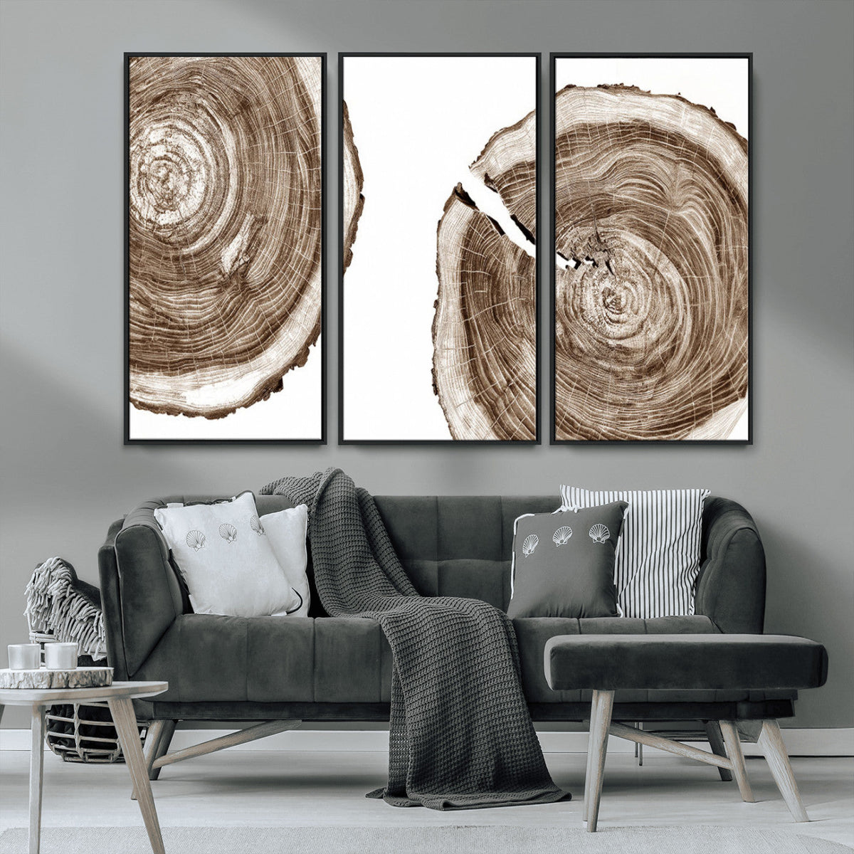 Wood Tree Ring Wall Art Canvas Prints, Tree Rings –
