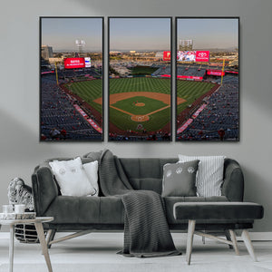 Los Angeles Angels Baseball Canvas Print - Anaheim Angel