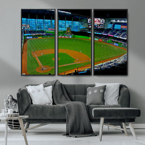 Miami Marlins Baseball Team Print - Miami LoanDepot Park
