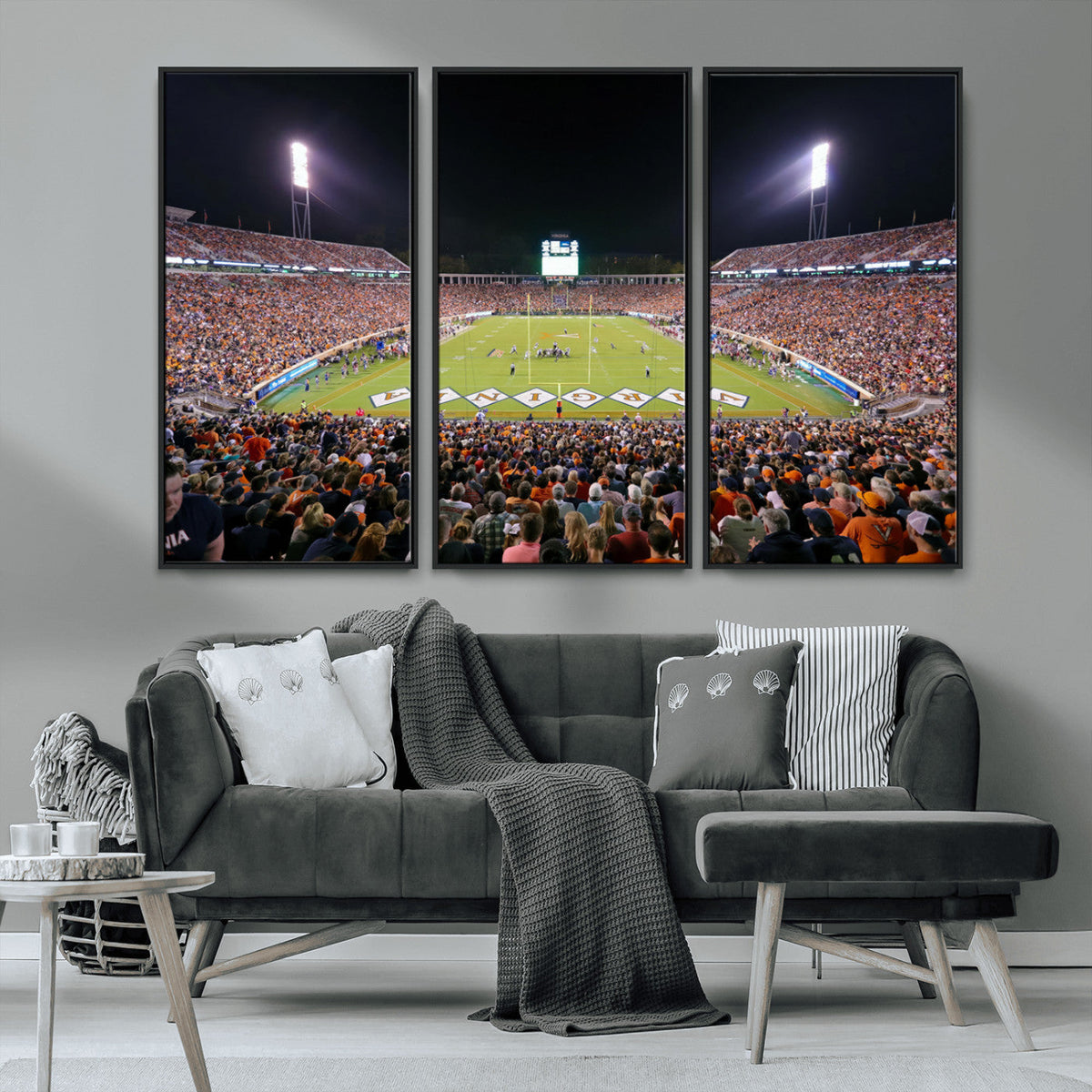 Virginia Cavaliers Football Team Print - Charlottesville
