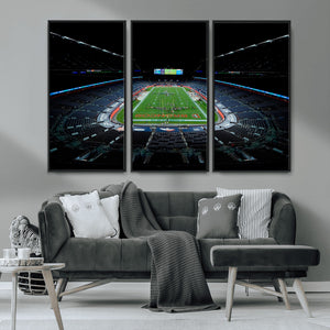 Denver Broncos Football Team Print Canvas- Denver Empower