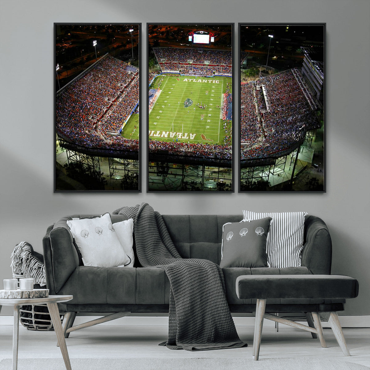Florida Atlantic University Owls Football Team Print - Boca