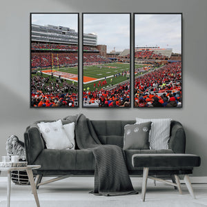 University of Illinois Fighting Illini Football Team Print -