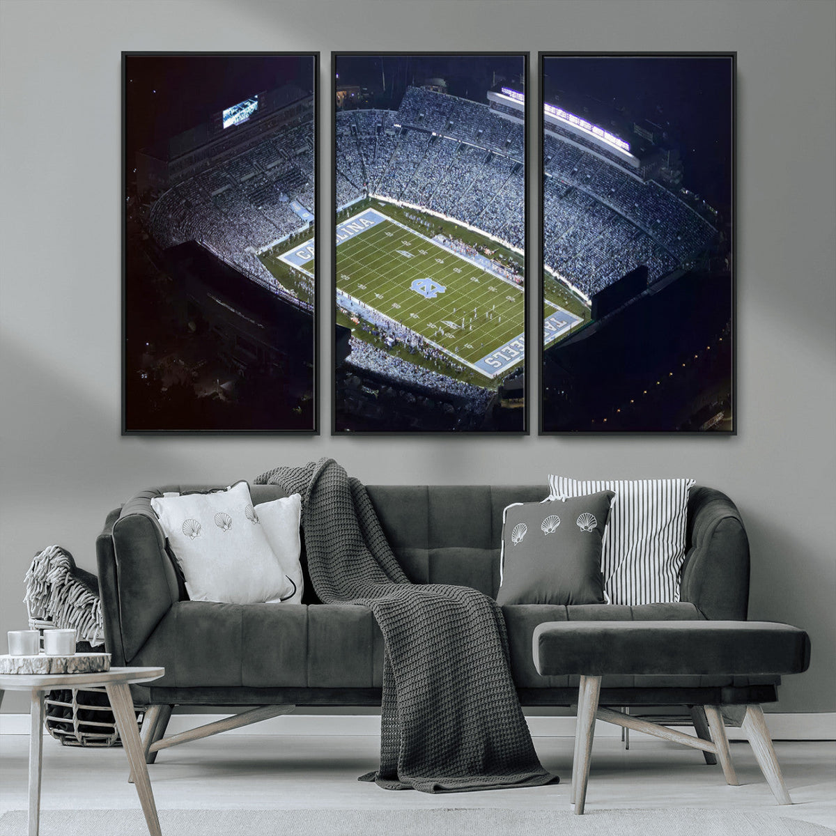 University of North Carolina Tar Heels Football Team Print -