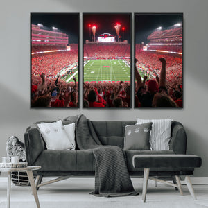 University of Nebraska Cornhuskers Football Team Print -