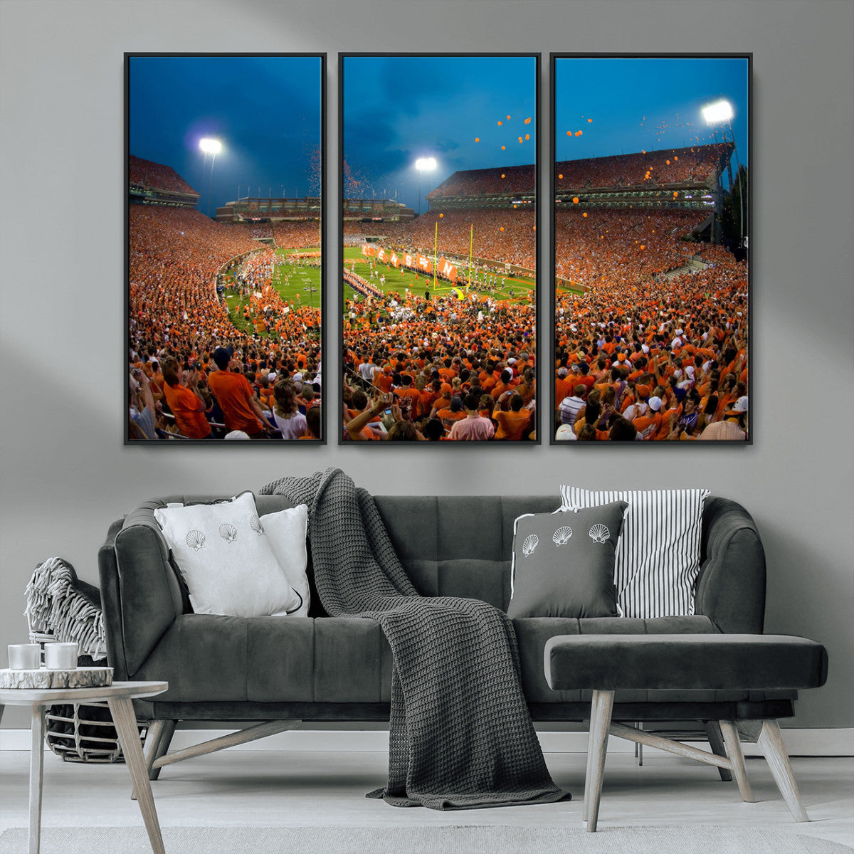 Clemson University Tigers Football Team Print - Clemson