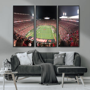 University of Louisville Cardinals Football Team Print -