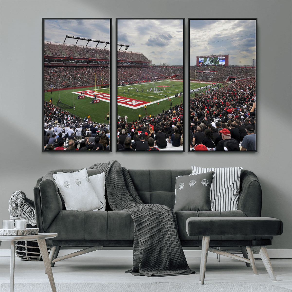 Rutgers Scarlet Knights Football Team Print - SHI Stadium,