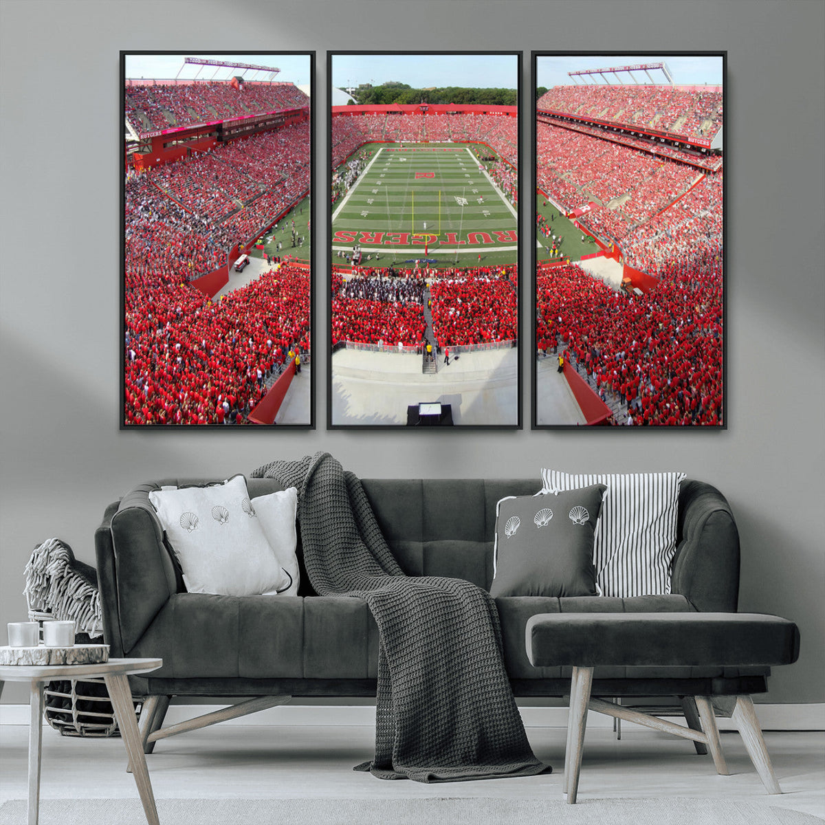 Rutgers Scarlet Knights Football Team Print - Piscataway SHI