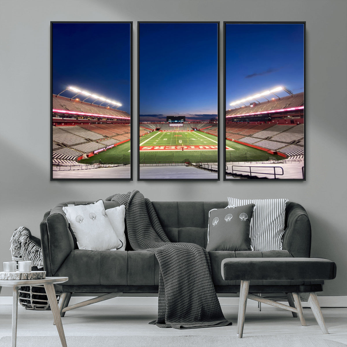 Rutgers Scarlet Knights Football Team Print - Piscataway SHI