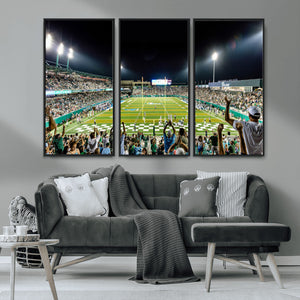 The Tulane University Green Wave Football Team Print - New
