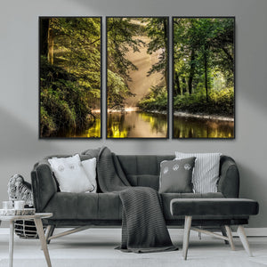 Forest Wall Art Print | River Landscape Wall Art | Perfect