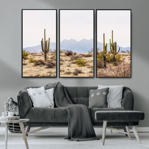 Arizona Desert Wall Art Print | Arizona Desert Canvas Print