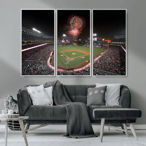 Fireworks at Angel Stadium – Los Angeles Angels Canvas