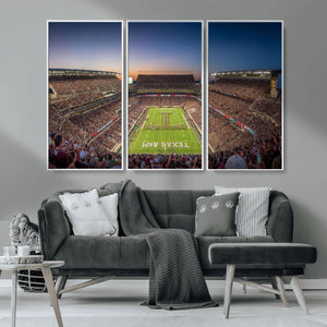 Kyle Field Wall Art Print | Large Texas A&M Aggies Football