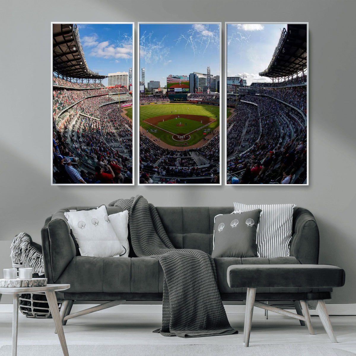 Truist Park Stadium Canvas Wall Art - Atlanta Braves Game