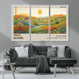 Yayoi Kusama Wall Art Print – Yayoi Kusama Wabi Sabi