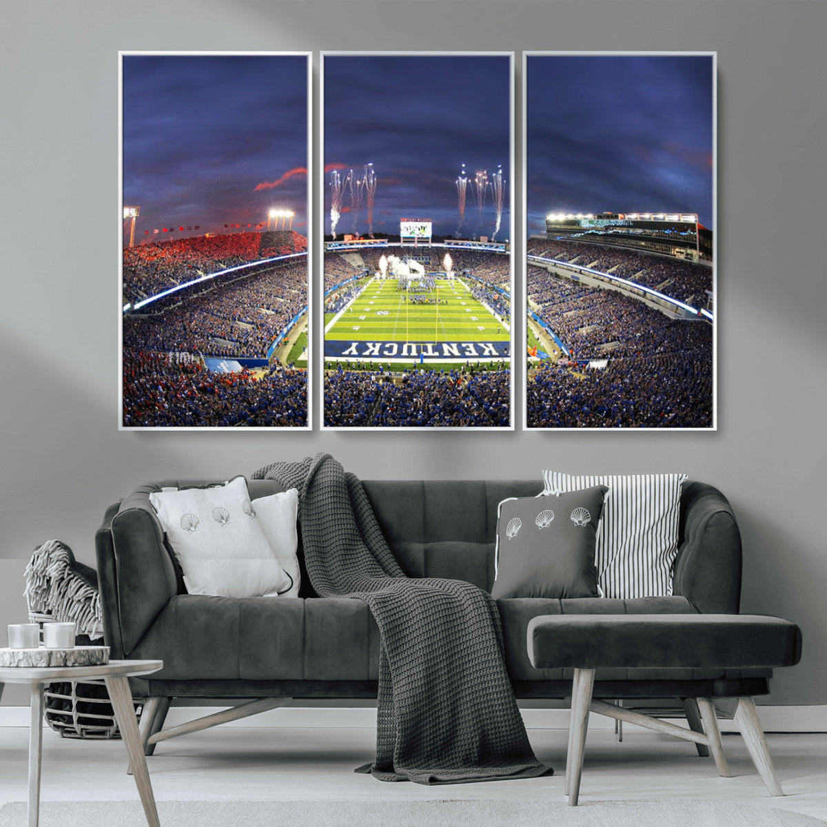 Kroger Field Canvas Wall Art - Kentucky Stadium Wall Art
