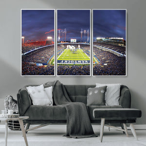 Kroger Field Canvas Wall Art - Kentucky Stadium Wall Art