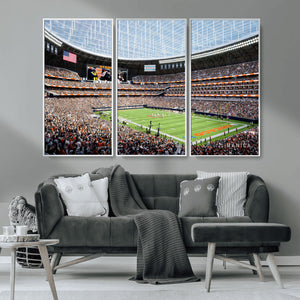 Chicago Bears Soldiers Field Wall Art Canvas Print – Framed