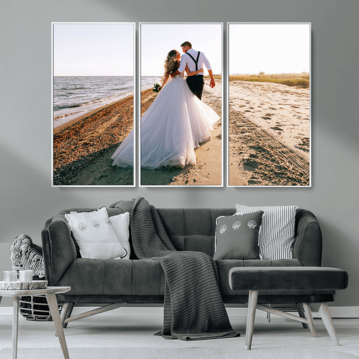 Personalized Custom Photo Wall Art Canvas Print, Unique