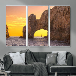El Arco Cabo San Lucas Ocean Arch Wall Art Canvas Print