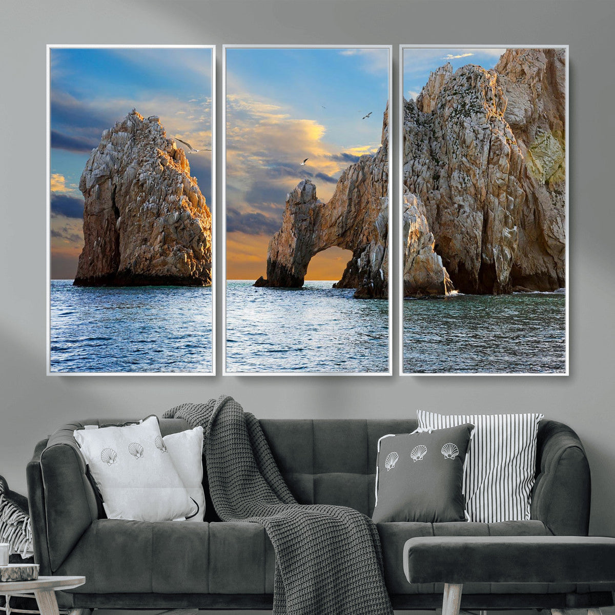 The Arch Cabo San Lucas Ocean Arch Wall Art Canvas Print,
