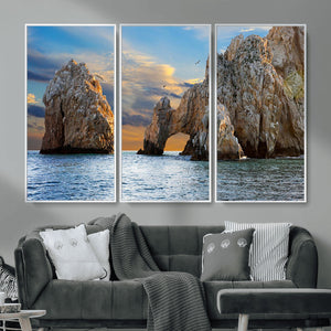 The Arch Cabo San Lucas Ocean Arch Wall Art Canvas Print,