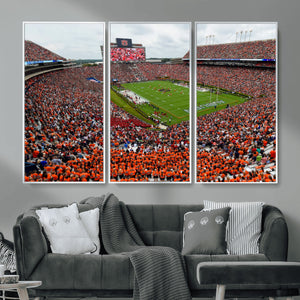 Auburn Stadium Wall Art Canvas Print, Jordan Hare Stadium