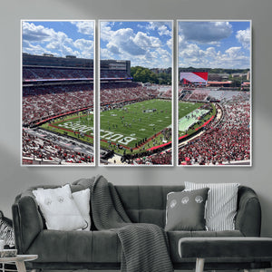 Georgia Bulldogs Stadium Wall Art Canvas Print, Sanford
