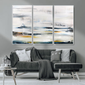 Soft Color Abstract Canvas Print
