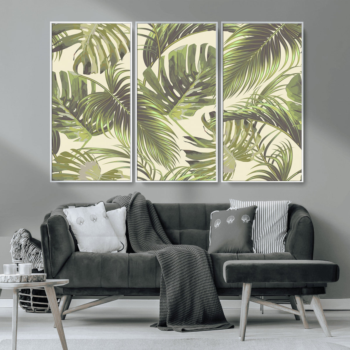 Palm Leaves Canvas Print