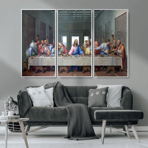 The Last Supper Multi Panel Canvas Wall Art