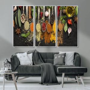 Spices Wall Art Canvas Print