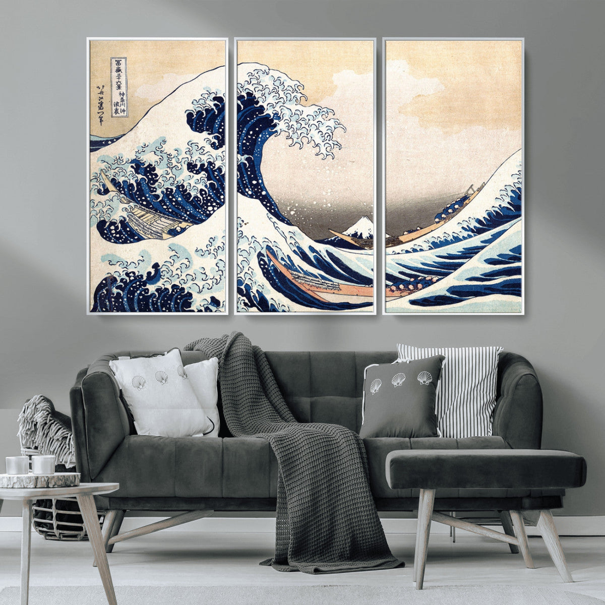 Hokusai: The Breaking Wave off Kanagawa Canvas Print