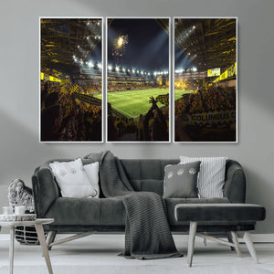 Columbus Crew Soccer Team Print - Columbus Crew Stadium Wall